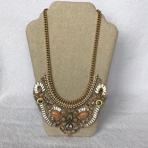 NWB- Stella&Dot Giverny embroidered necklace